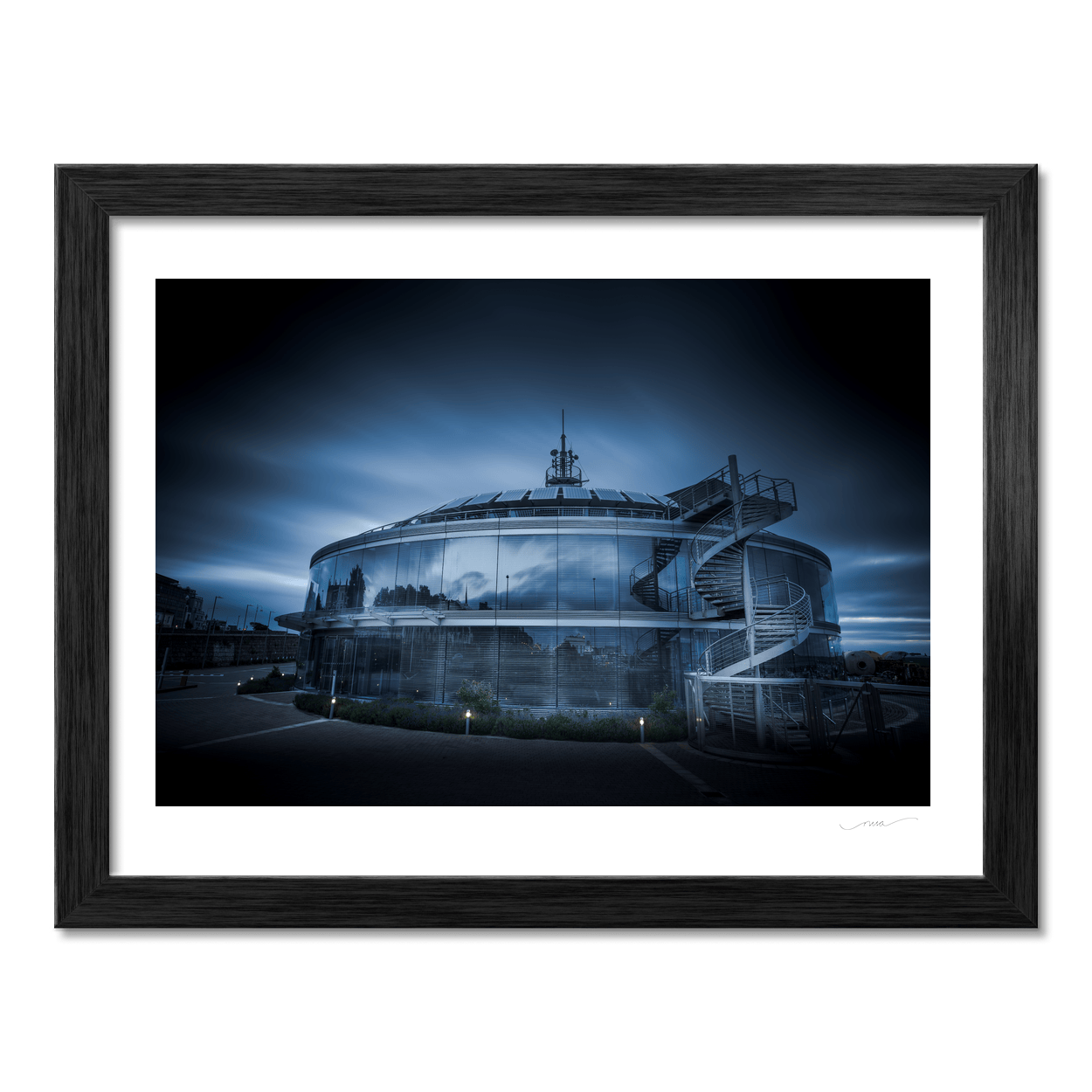 dun-laoghaire-lexicon-library-blue-hour PM