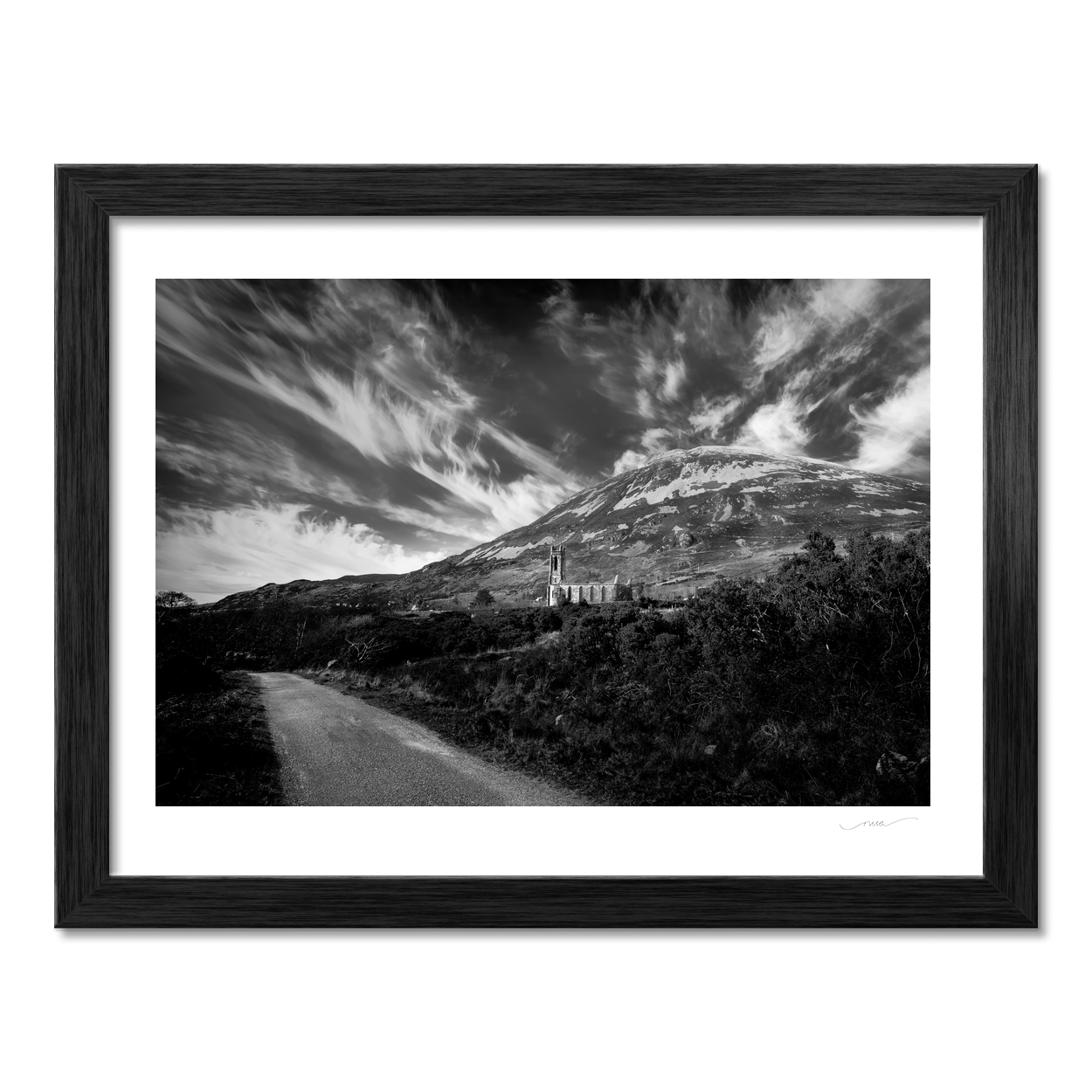 dunlewey-church-errigal-mountain-dramatic-sky PM