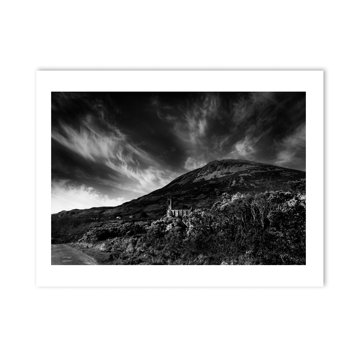 dunlewey-church-mount-errigal-dramatic-sky PM