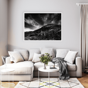 dunlewey-church-mount-errigal-dramatic-sky WFW