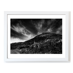 dunlewey-church-mount-errigal-dramatic-sky WF