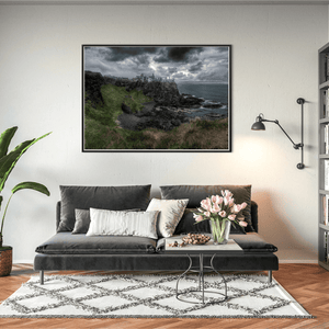 dunluce-castle-ruins-dramatic-stormy-sky BFW