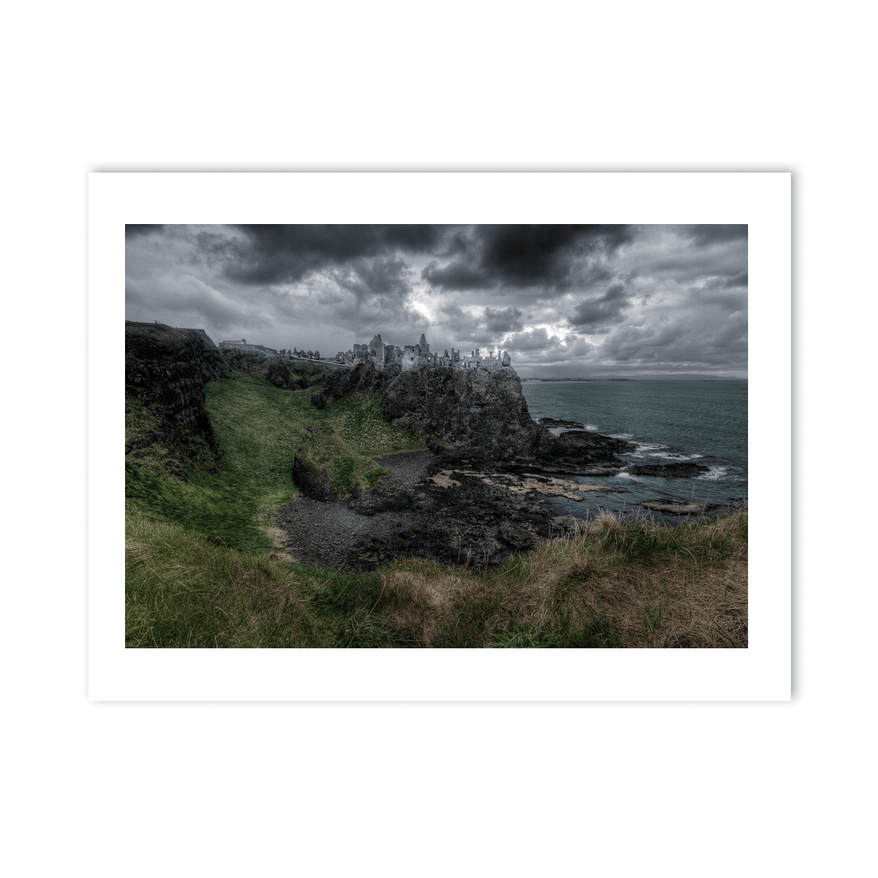 dunluce-castle-ruins-dramatic-stormy-sky PM