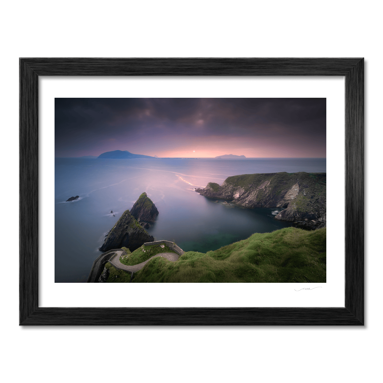 dunquin-pier-blasket-islands-sunset PM
