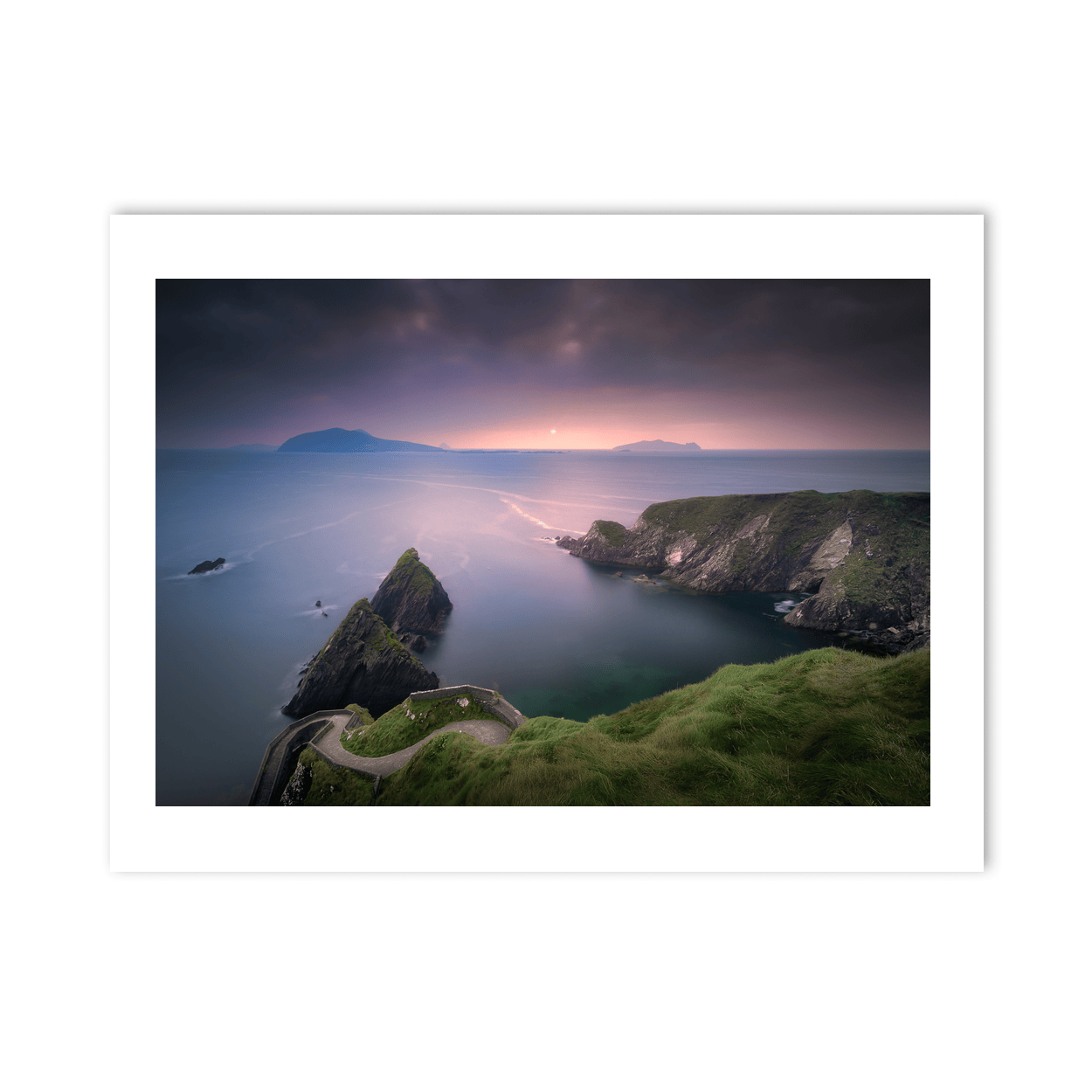 dunquin-pier-blasket-islands-sunset PM