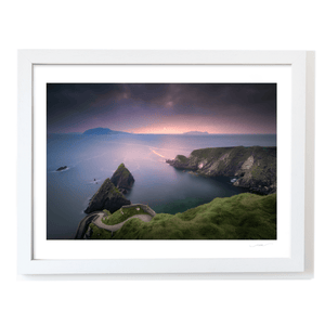dunquin-pier-blasket-islands-sunset WF