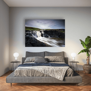 dunseverick-waterfall-flowing-into-sea Pano