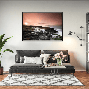 dunseverick-waterfall-sunset-atlantic-coast BFW