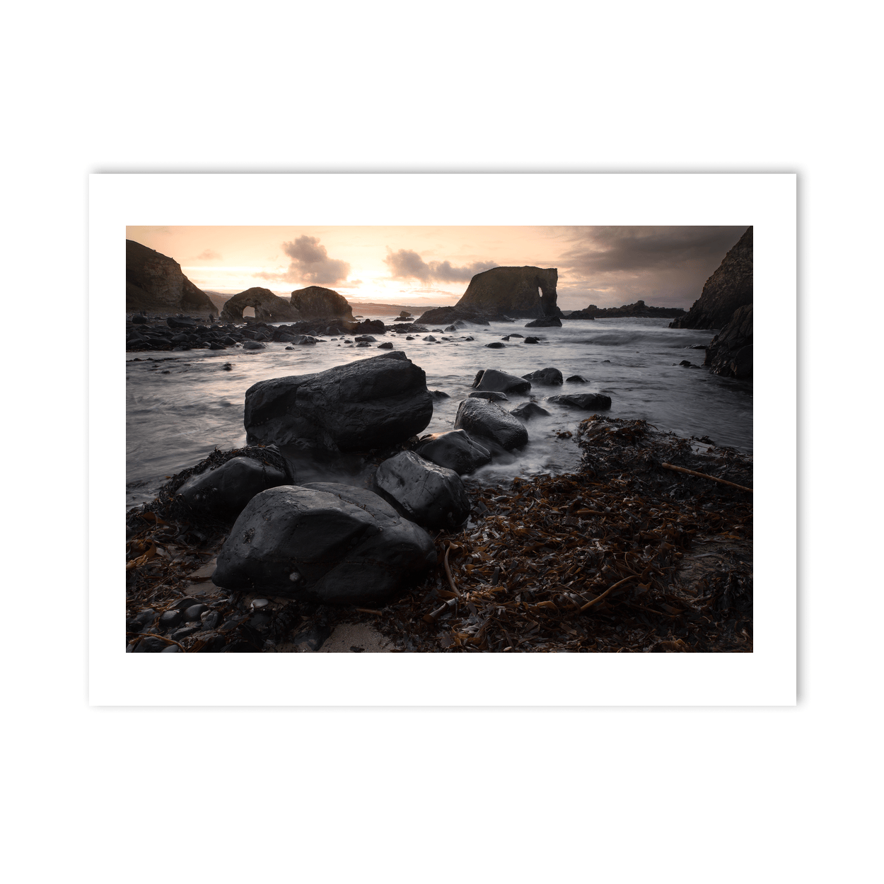 elephant-rock-sea-arch-sunset-seaweed PM