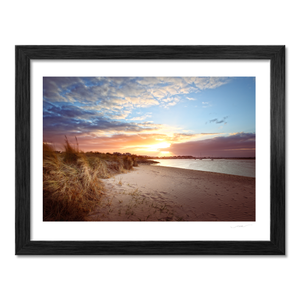 Nua Photography Print Evening Light Along The Estuary, Portmarnock Co. Dublin Evening Light Along The Estuary Portmarnock | Nua | Nua