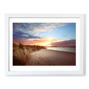 Nua Photography Print Evening Light Along The Estuary, Portmarnock Co. Dublin Evening Light Along The Estuary Portmarnock | Nua | Nua