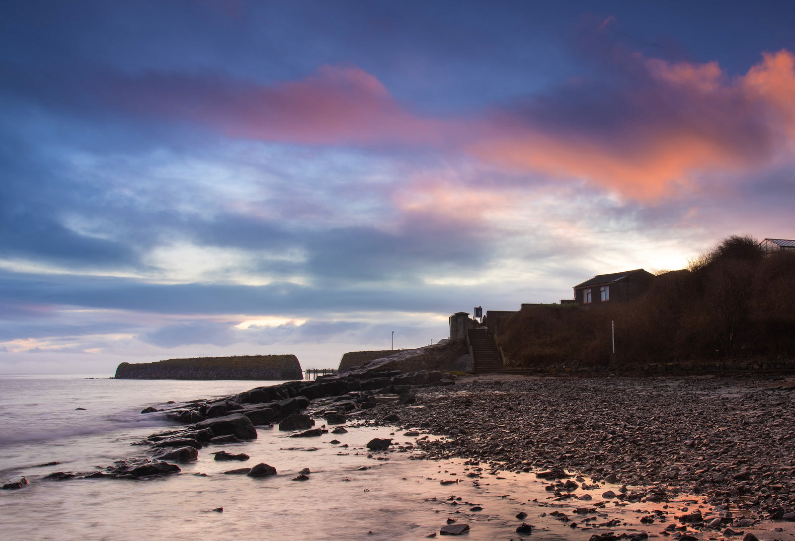 Evening light on the North Beach, limited 20 x 16 inch Nua Photography print