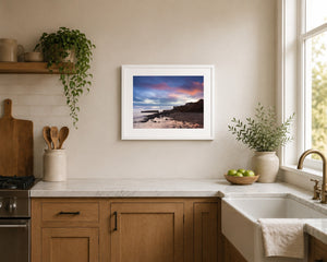 Evening light on the North Beach, 20 x 16 inch kitchen display