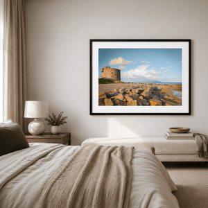 evening-sunlight-donabate-martello-tower-lambay-island Pano
