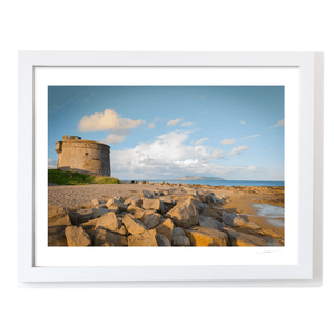 evening-sunlight-donabate-martello-tower-lambay-island WF
