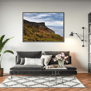 Nua Photography Print Fair Head Cliffs and Autumn Coastline, Co. Antrim Fair Head Cliffs Autumn Coastline Print | Nua Photography