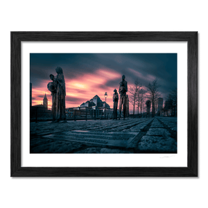 famine-memorial-dramatic-sunset-docklands BF