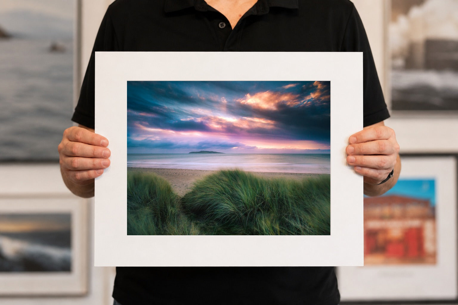 First Light from the South Beach Dunes, limited 20 x 16 inch Nua Photography print
