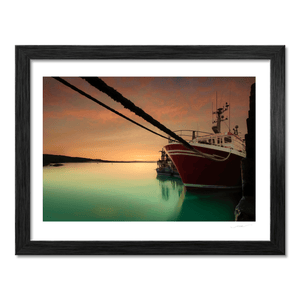 fishing-boat-harbour-sunset-calm-waters BF