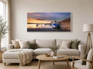 fishing-boat-tied-up-sunset-rush-harbour WF-Sitting-Room