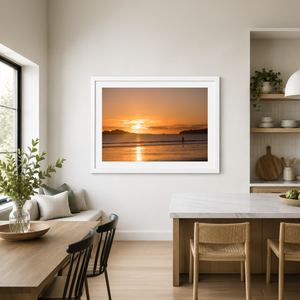 Nua Photography Print Fresh Start To The Day at Portmarnock Beach, Co. Dublin Portmarnock Beach Sunrise Print | Nua Photography