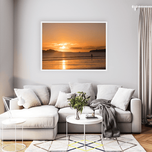 Nua Photography Print Fresh Start To The Day at Portmarnock Beach, Co. Dublin Portmarnock Beach Sunrise Print | Nua Photography