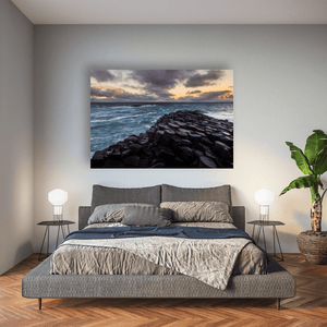 giants-causeway-basalt-columns-sunset Pano