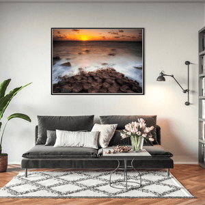 giants-causeway-sunset-hexagonal-basalt-columns BFW