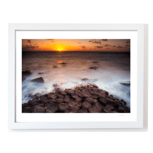 giants-causeway-sunset-hexagonal-basalt-columns WF