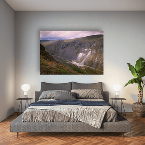 glendalough-mines-valley-heather-wicklow Pano