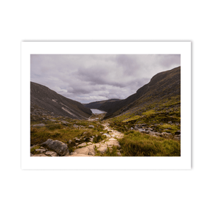 glendalough-upper-lake-mountain-trail-view PM