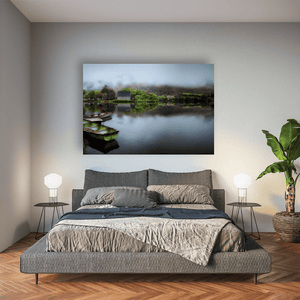Nua Photography Print Gougane Barra Church on a Misty Morning, Co. Cork Gougane Barra Church Misty Morning Print | Nua Photography