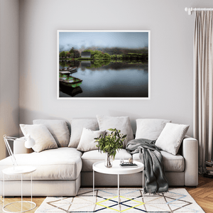 Nua Photography Print Gougane Barra Church on a Misty Morning, Co. Cork Gougane Barra Church Misty Morning Print | Nua Photography