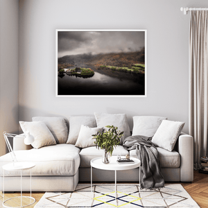 Nua Photography Print Gougane Barra Church Misty Morning Reflection, Co. Cork Gougane Barra Church Misty Morning Reflection Print | Nua Photography