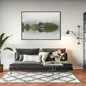 Nua Photography Print Gougane Barra Church Misty Morning Reflection, Co. Cork (3) Gougane Barra Church Misty Morning Reflection Print | Nua Photography