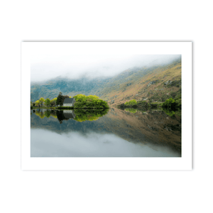 Nua Photography Print Gougane Barra Church Misty Morning Reflection, Co. Cork (4) Gougane Barra Church Misty Morning Reflection Print | Nua Photography