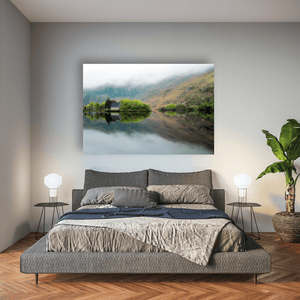 Nua Photography Print Gougane Barra Church Misty Morning Reflection, Co. Cork (4) Gougane Barra Church Misty Morning Reflection Print | Nua Photography