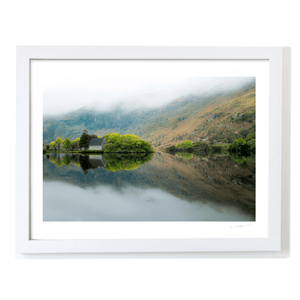 Nua Photography Print Gougane Barra Church Misty Morning Reflection, Co. Cork (4) Gougane Barra Church Misty Morning Reflection Print | Nua Photography
