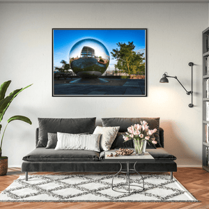 grand-canal-dock-reflective-sphere-sculpture BFW