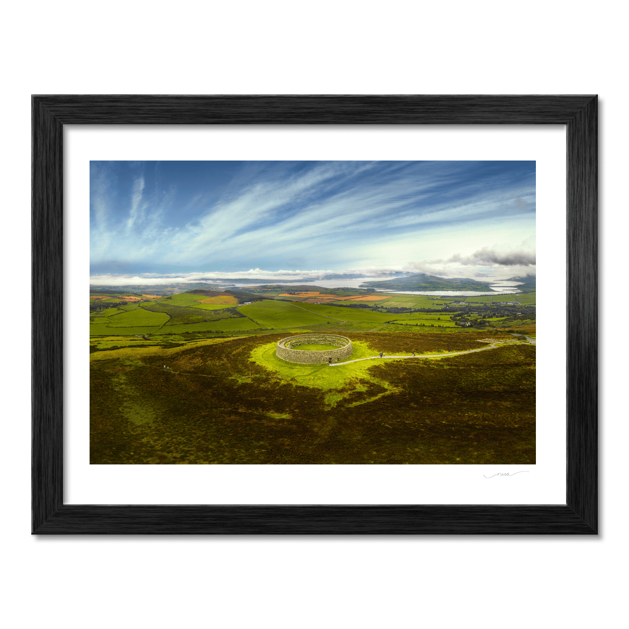 grianan-of-aileach-aerial-panorama PM
