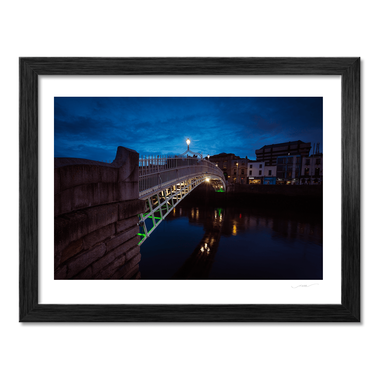 hapenny-bridge-blue-hour-reflections PM