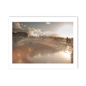 hapenny-bridge-golden-hour-lens-flare PM
