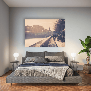 hapenny-bridge-golden-hour-river-liffey Pano