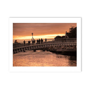 hapenny-bridge-sunset-river-liffey-3 PM