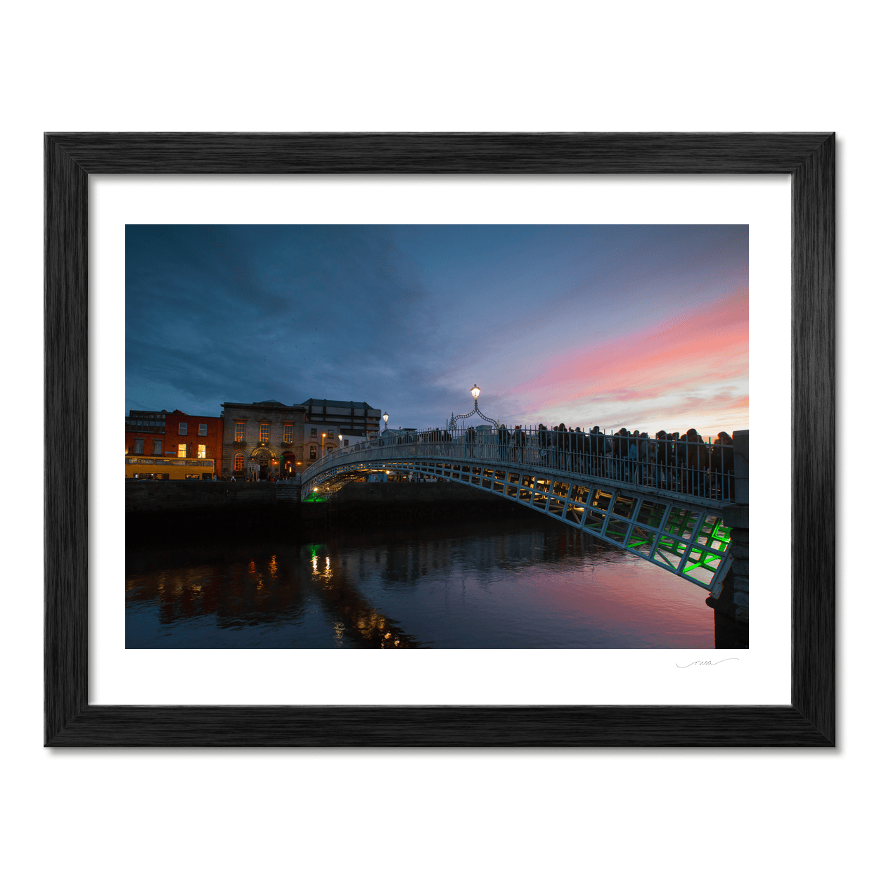 hapenny-bridge-sunset-river-liffey PM