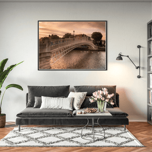 hapenny-bridge-sunset-swans-river-liffey BFW
