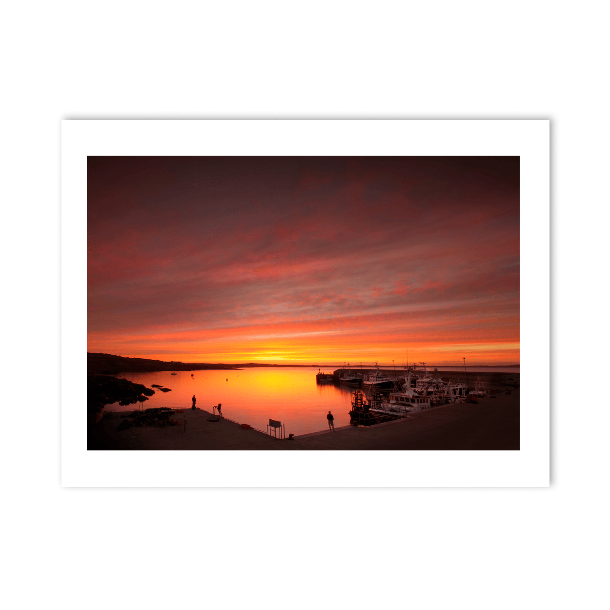 harbour-sunrise-fiery-sky-fishing-boats PM