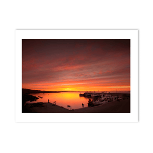 harbour-sunrise-fiery-sky-fishing-boats PM