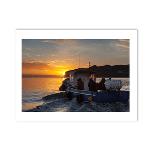 Nua Photography Print Heading For The Bailey Fishing Boat at Sunrise, Howth Co. Dublin Heading For The Bailey Howth Sunrise | Nua Photography
