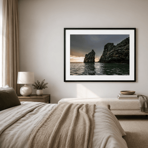 Nua Photography Print Heading For The Bailey Sea Stacks at Sunset, Howth Co. Dublin Heading For The Bailey Howth Sea Stacks | Nua Photography